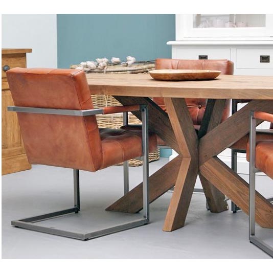 Ovaler Esstisch Teak-Holz "CASANITO" in 2 Größen