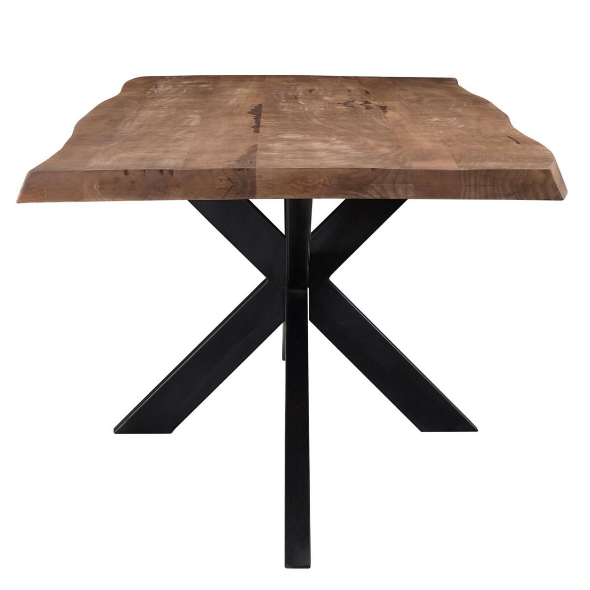 Esstisch Mangoholz mit Baumkante "KALIBO"