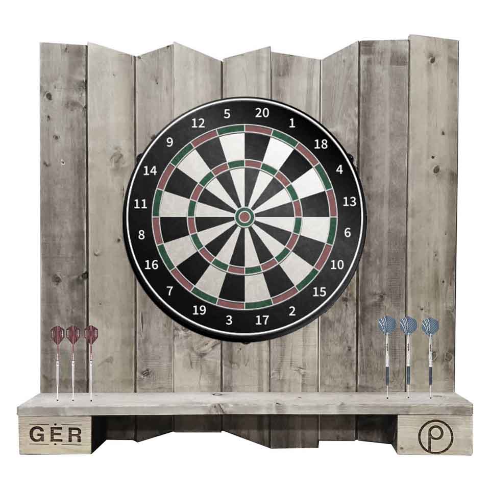 Dartboard aus Paletten / Paletten Dartboard