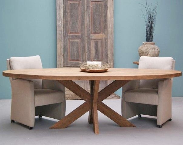 Ovaler Esstisch Teak-Holz "CASANITO" in 2 Größen