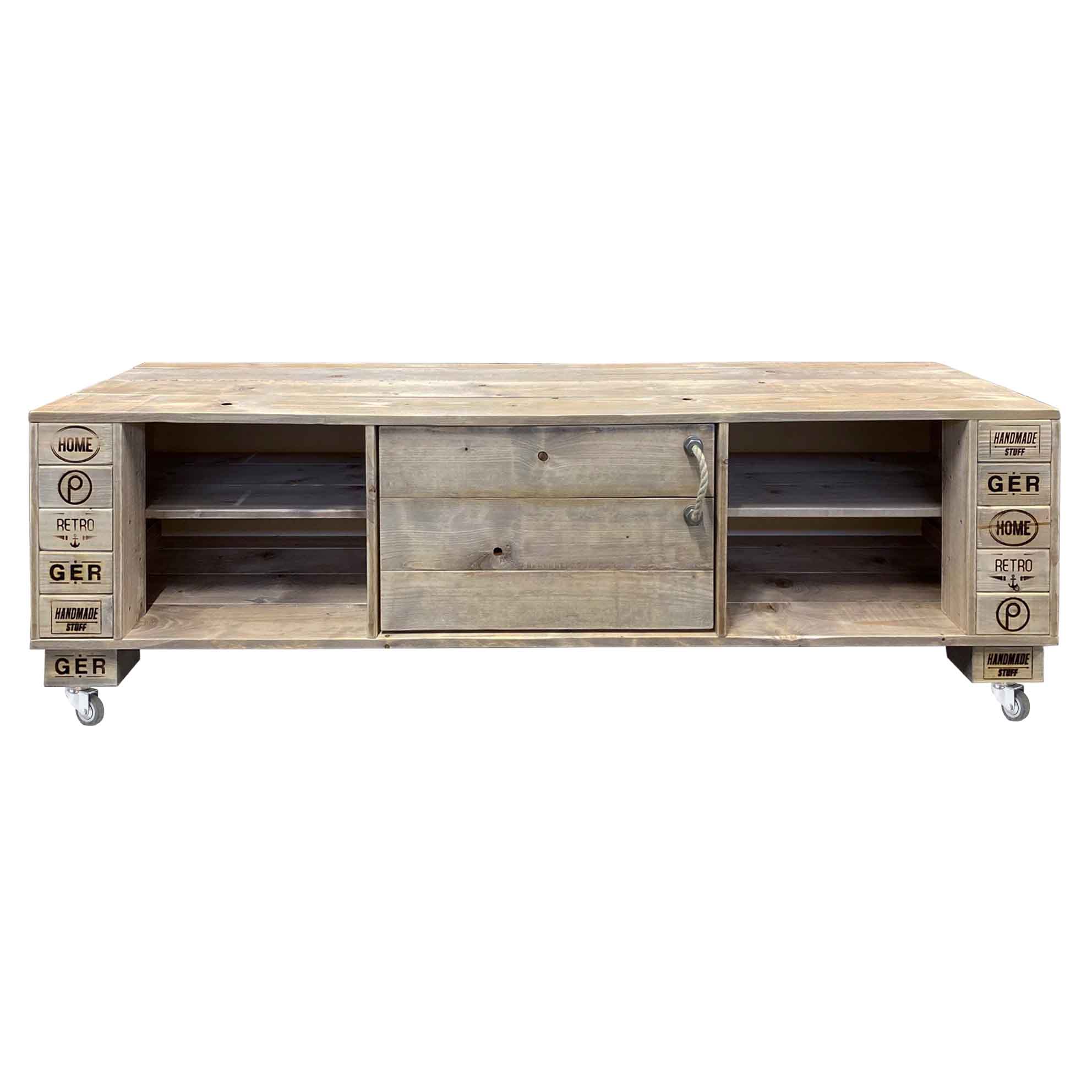 Palettenmöbel  Sideboard, Kommode, TV-Board "KAPALUA 198 cm"