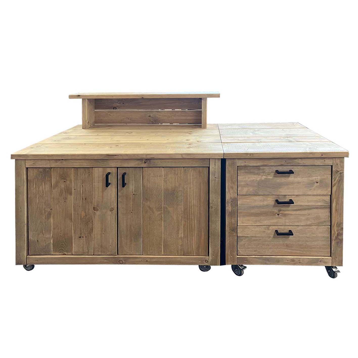 Bauholz Style: Grilltisch - Outdoorküche - Bar - Tresen - "PERTHONE WOOD-TWO TOP"