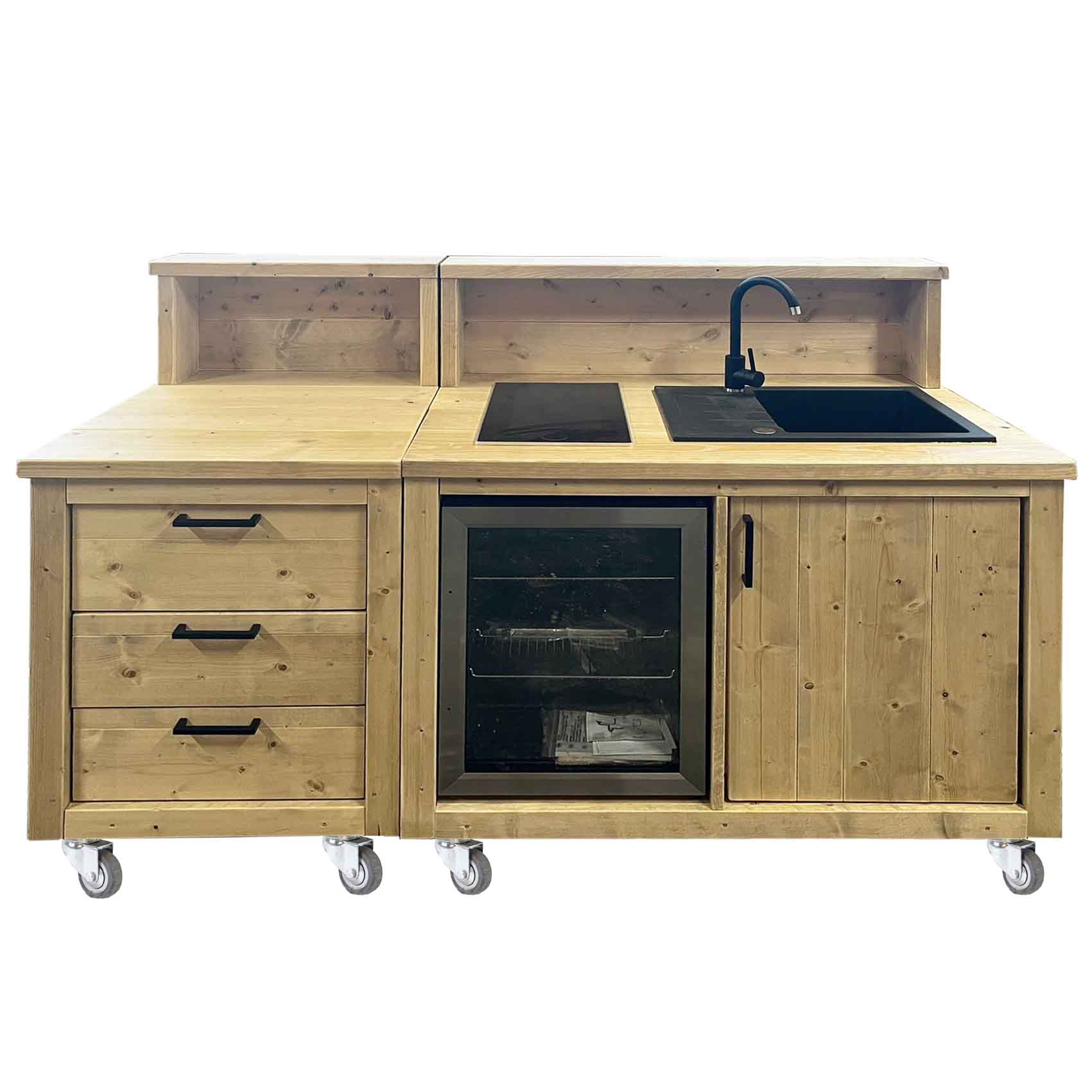 Bauholz Style: Grilltisch - Outdoorküche - Bar - Tresen - "PERTHONE KITCHEN WOOD-Top 2