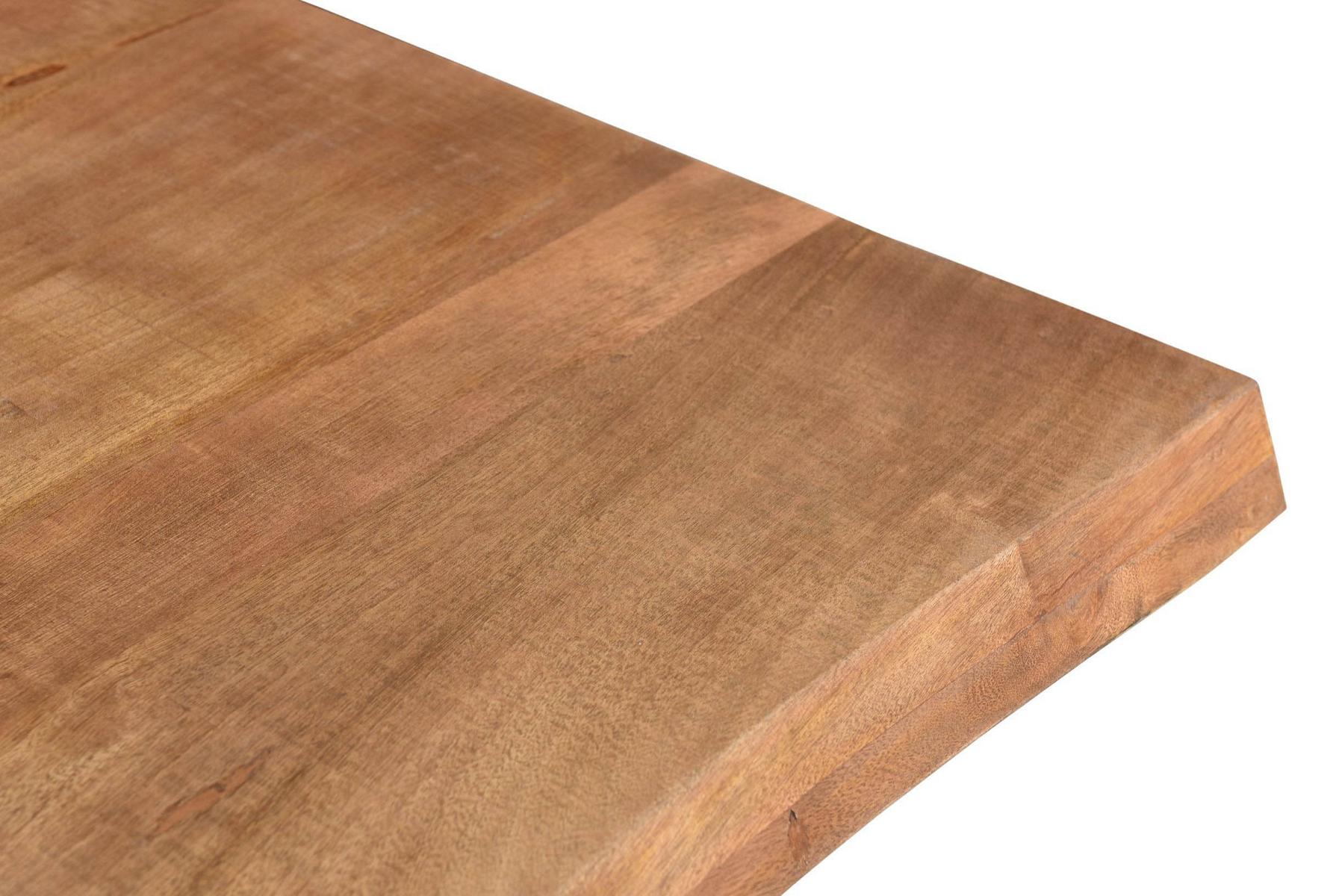 Esstisch Mangoholz mit Baumkante "KALIBO"