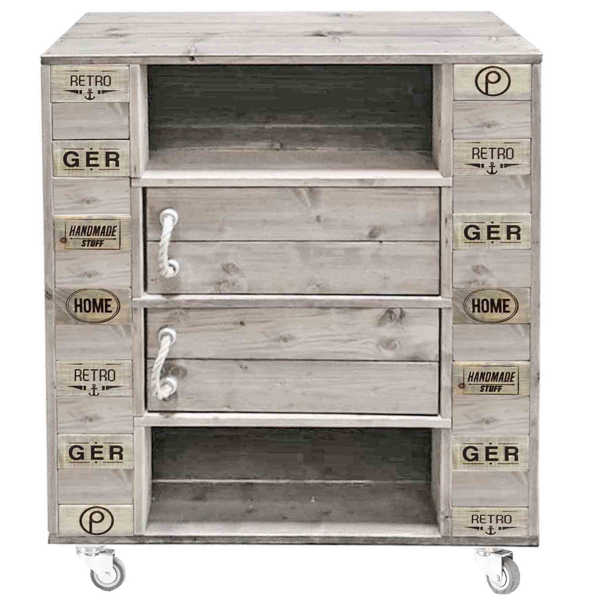 Palettenmöbel  Kommode - Highboard - TV-Board "WAINAHI"