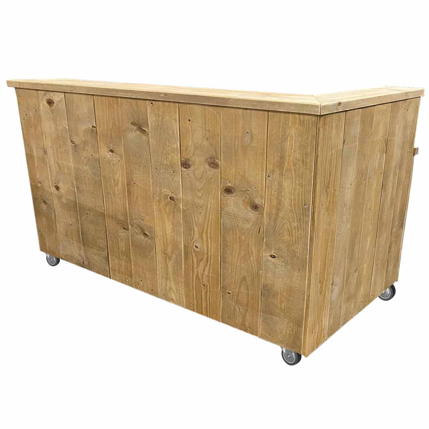 Bauholz Style: Grilltisch - Outdoorküche - Bar - Tresen - "PERTHONE WOOD-2L"