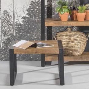 Couchtisch - Beistelltisch Mango-Holz "TINDAVA" 60 x 60