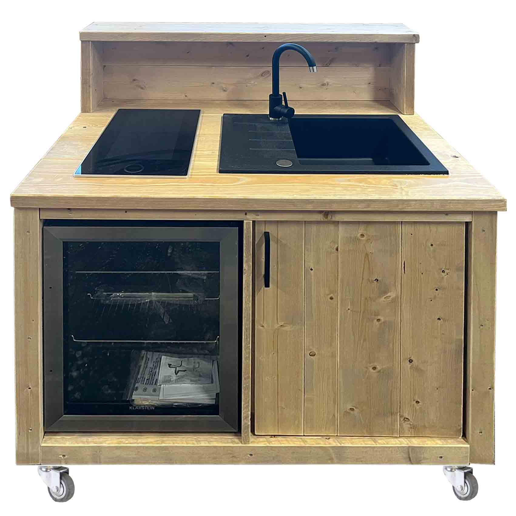 Bauholz Style: Grilltisch - Outdoorküche - Bar - Tresen - "PERTHONE KITCHEN WOOD-Top