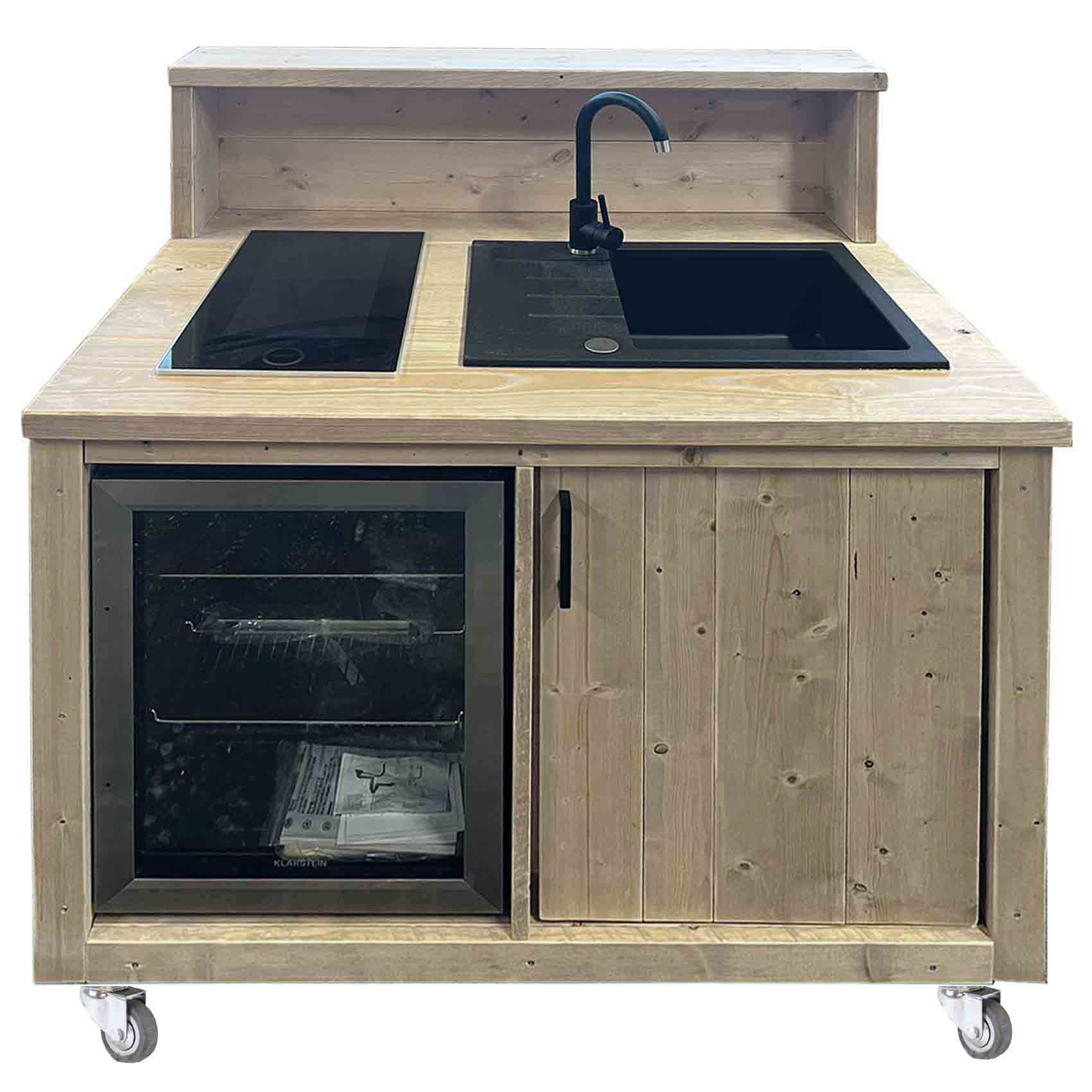 Bauholz Style: Grilltisch - Outdoorküche - Bar - Tresen - "PERTHONE KITCHEN WOOD-Top