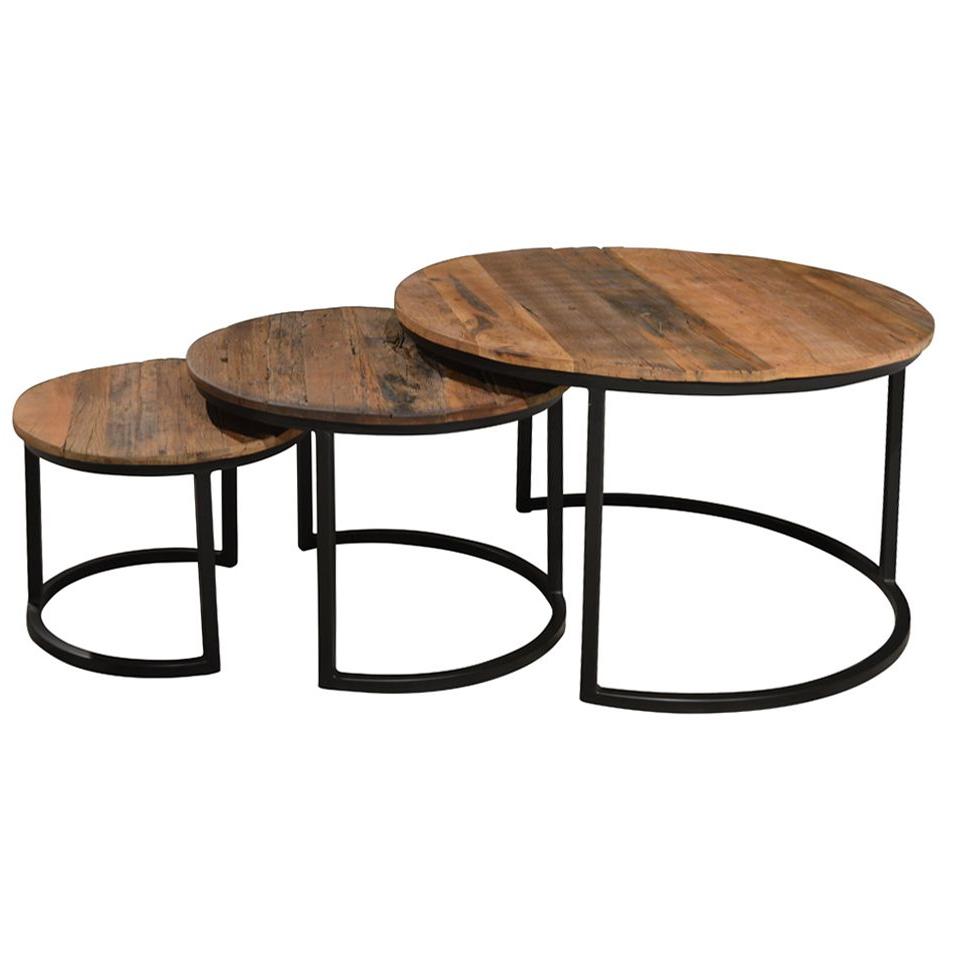 Couchtisch - Beistelltisch 3-er Set "MAMBAJA"