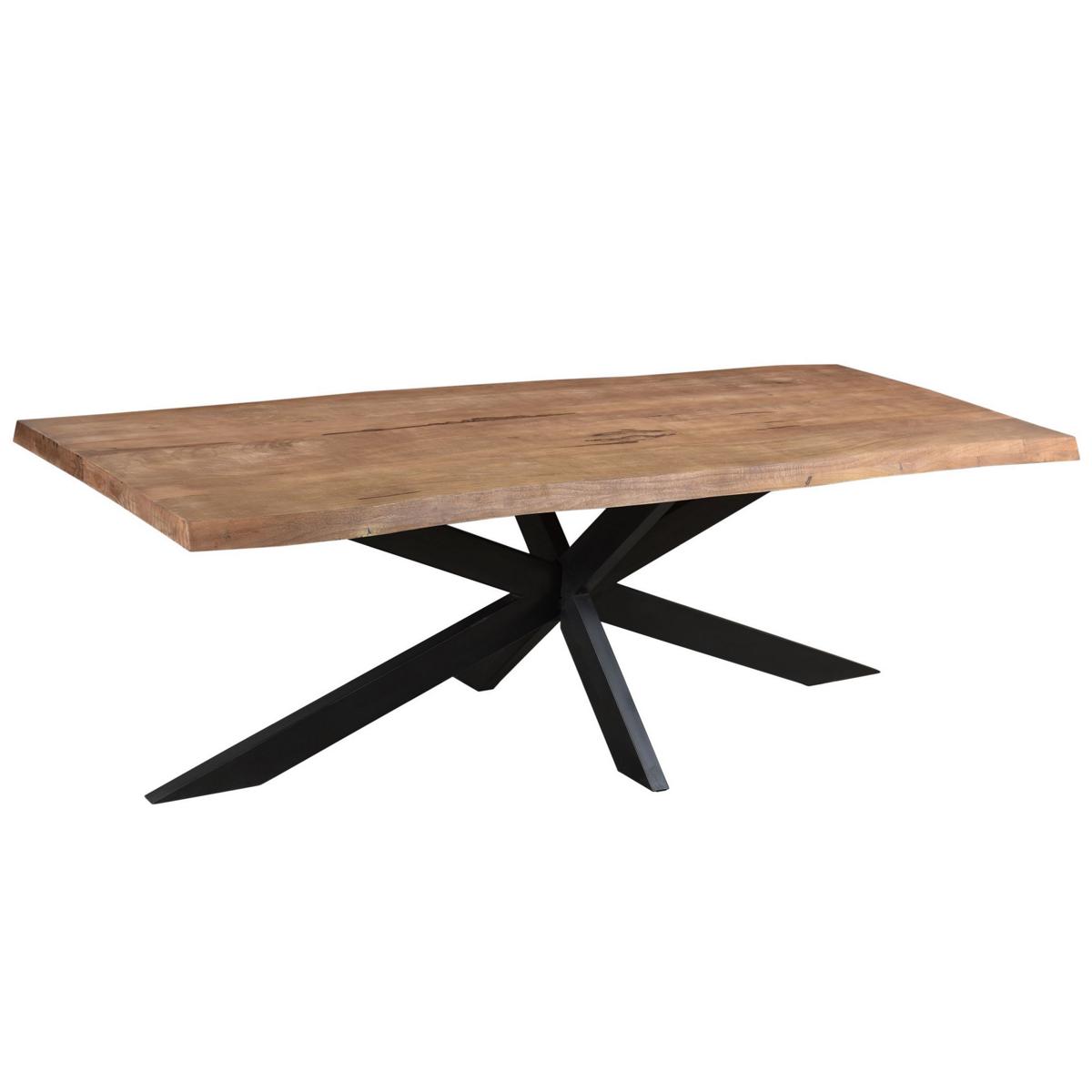 Esstisch Mangoholz mit Baumkante "KALIBO"
