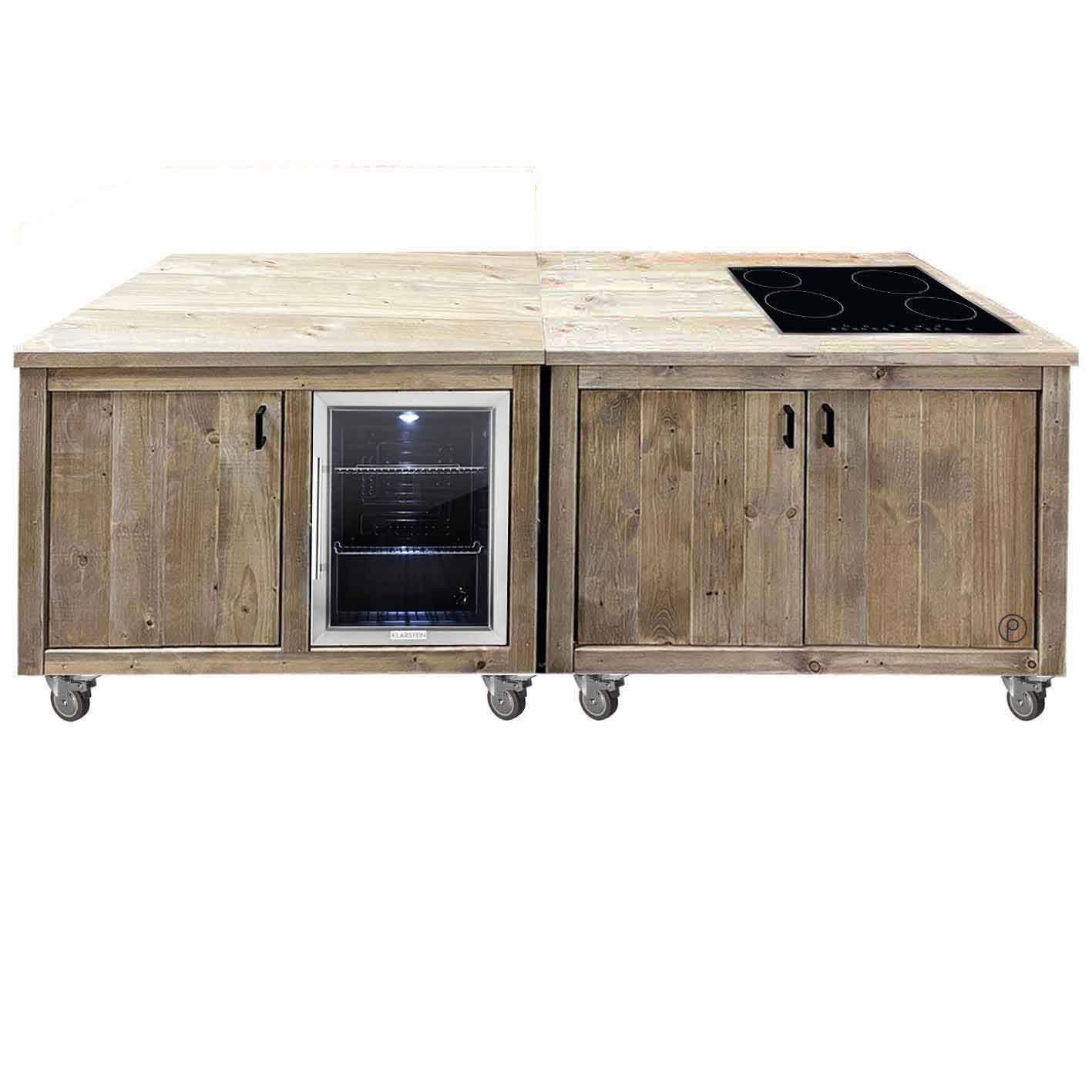 Bauholz Style: Grilltisch - Outdoorküche  "PERTHONE KITCHEN - WOOD"