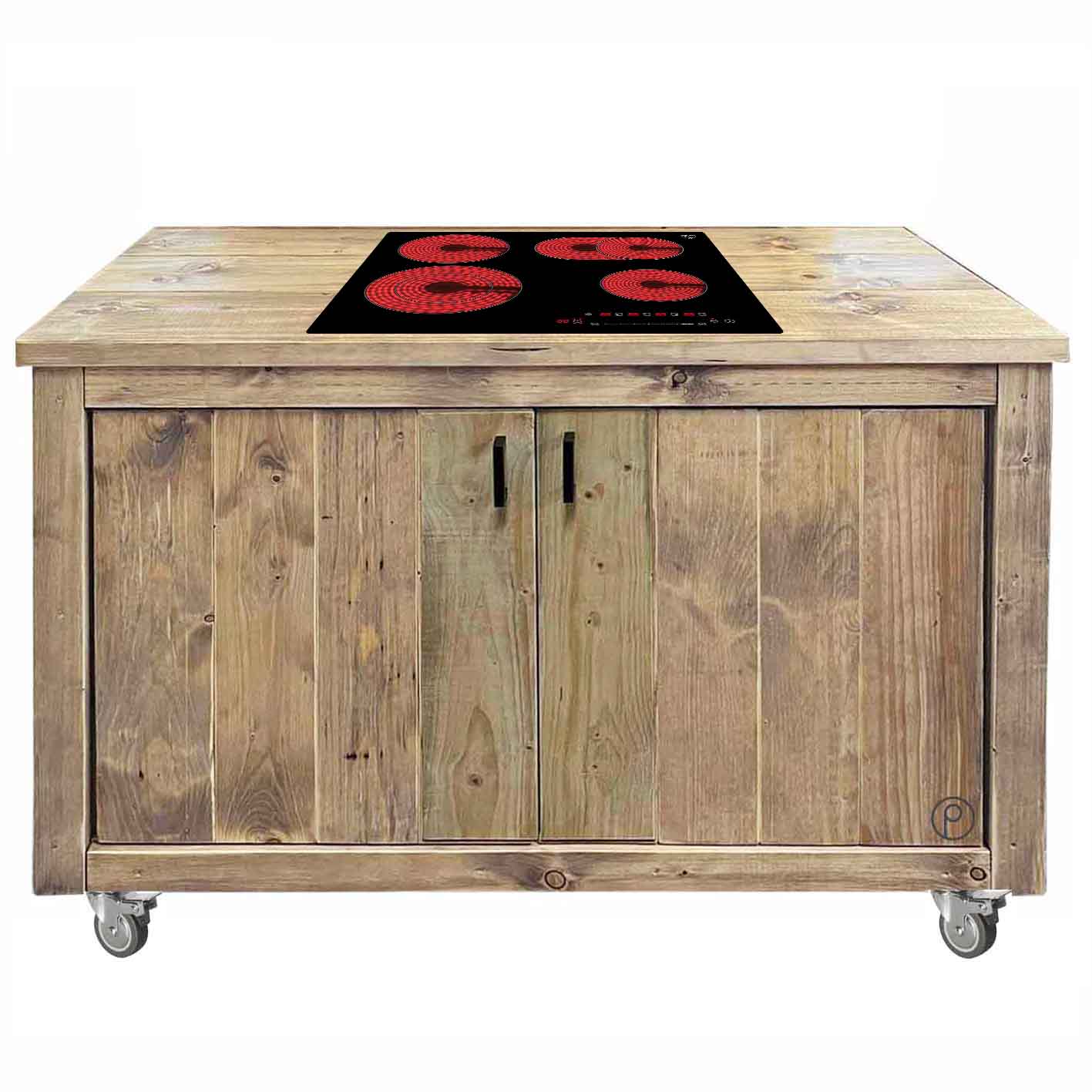 Bauholz Style: Grilltisch - Outdoorküchen KOCHFELD Modul - "PERTHONE KITCHEN" 
