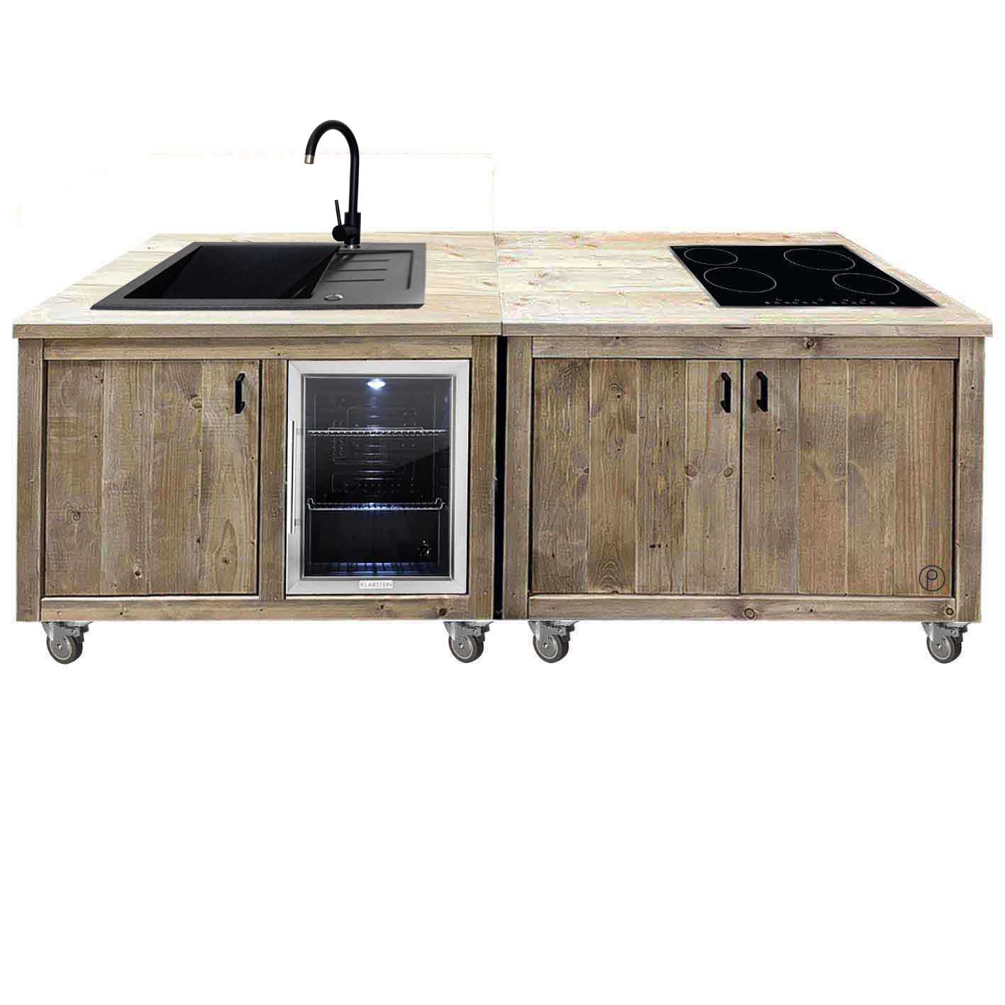 Bauholz Style: Grilltisch - Outdoorküche  "PERTHONE KITCHEN - WOOD"