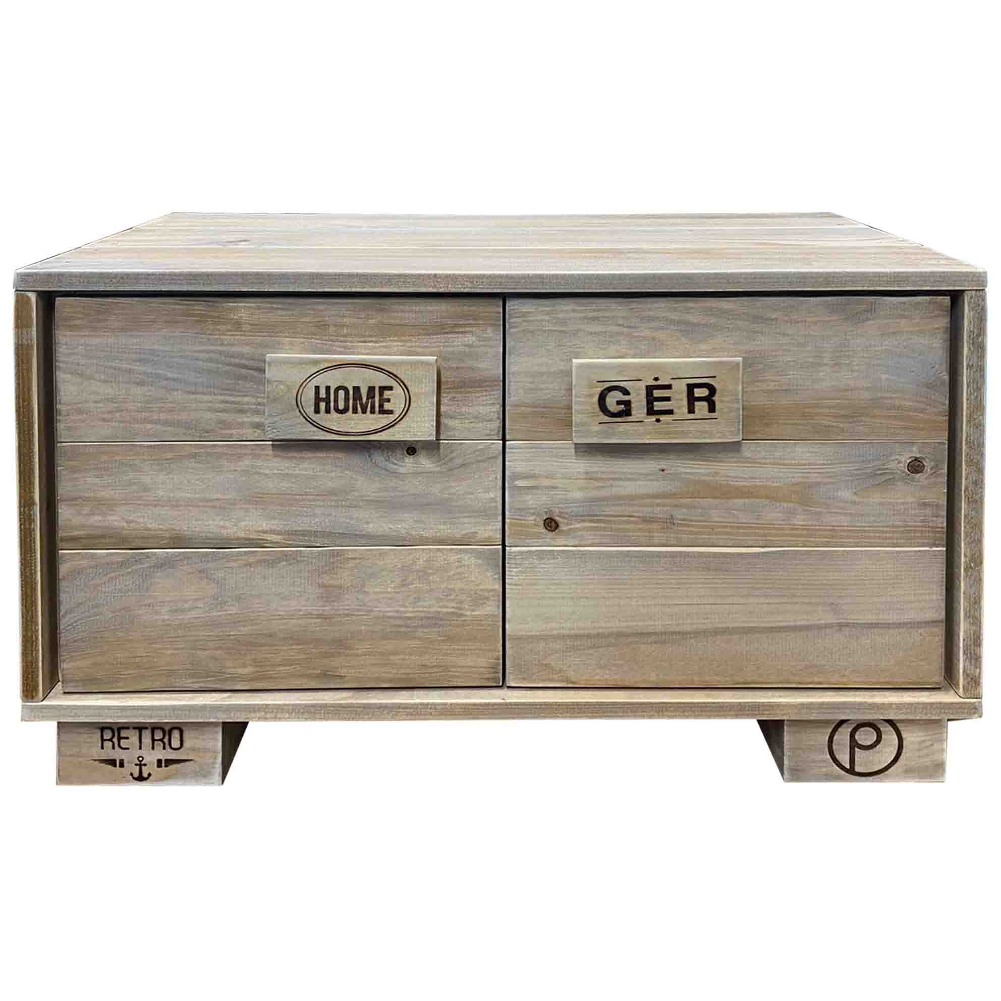 Palettenmöbel: kleine Kommode - Sideboard  "MALOMALO"