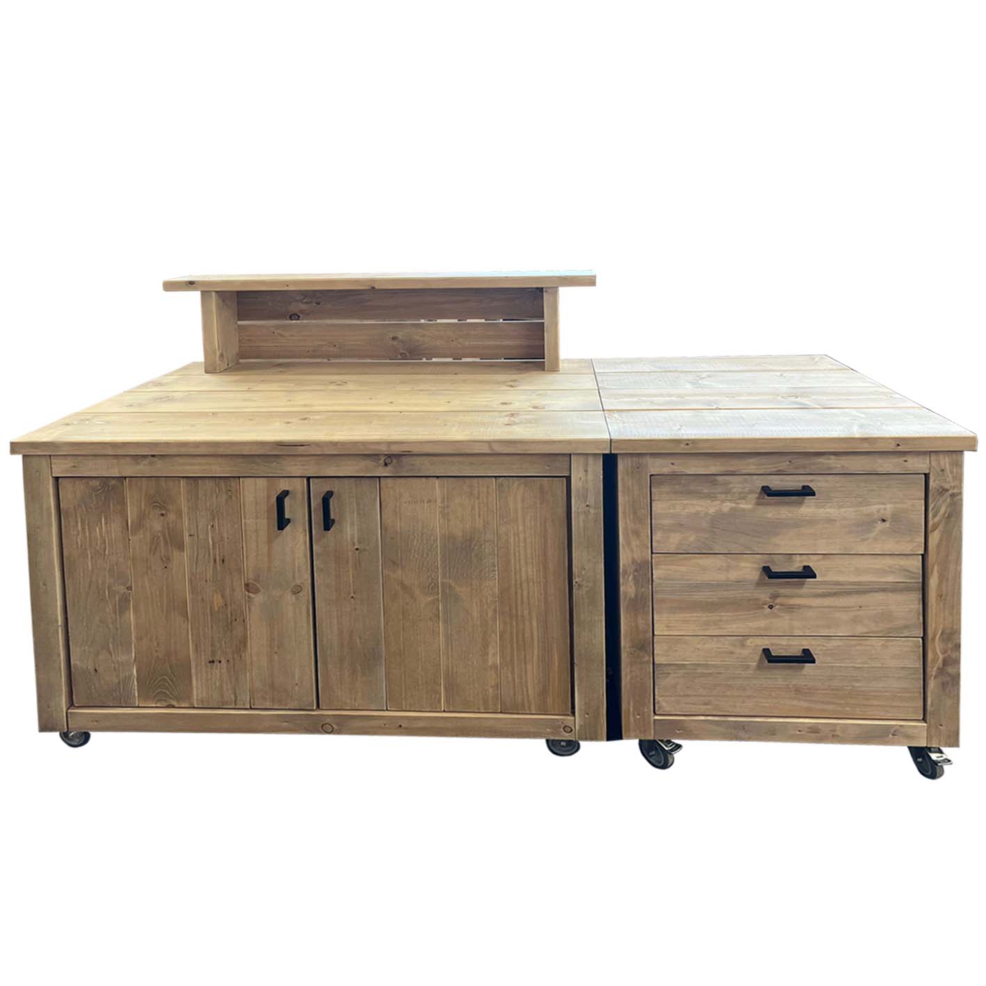 Bauholz Style: Grilltisch - Outdoorküche - Bar - Tresen - "PERTHONE WOOD-TWO TOP"