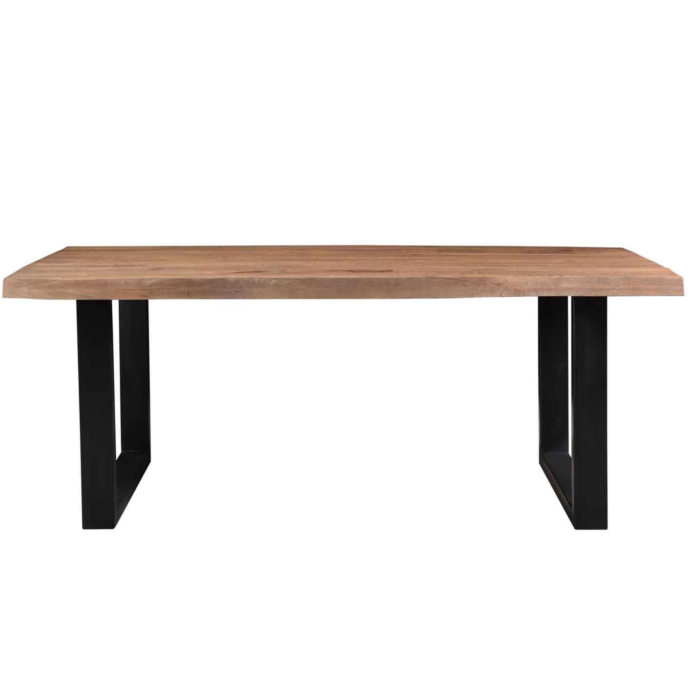 Esstisch Mango Holz mit Baumkante "SANTANA" 180 - 240 cm