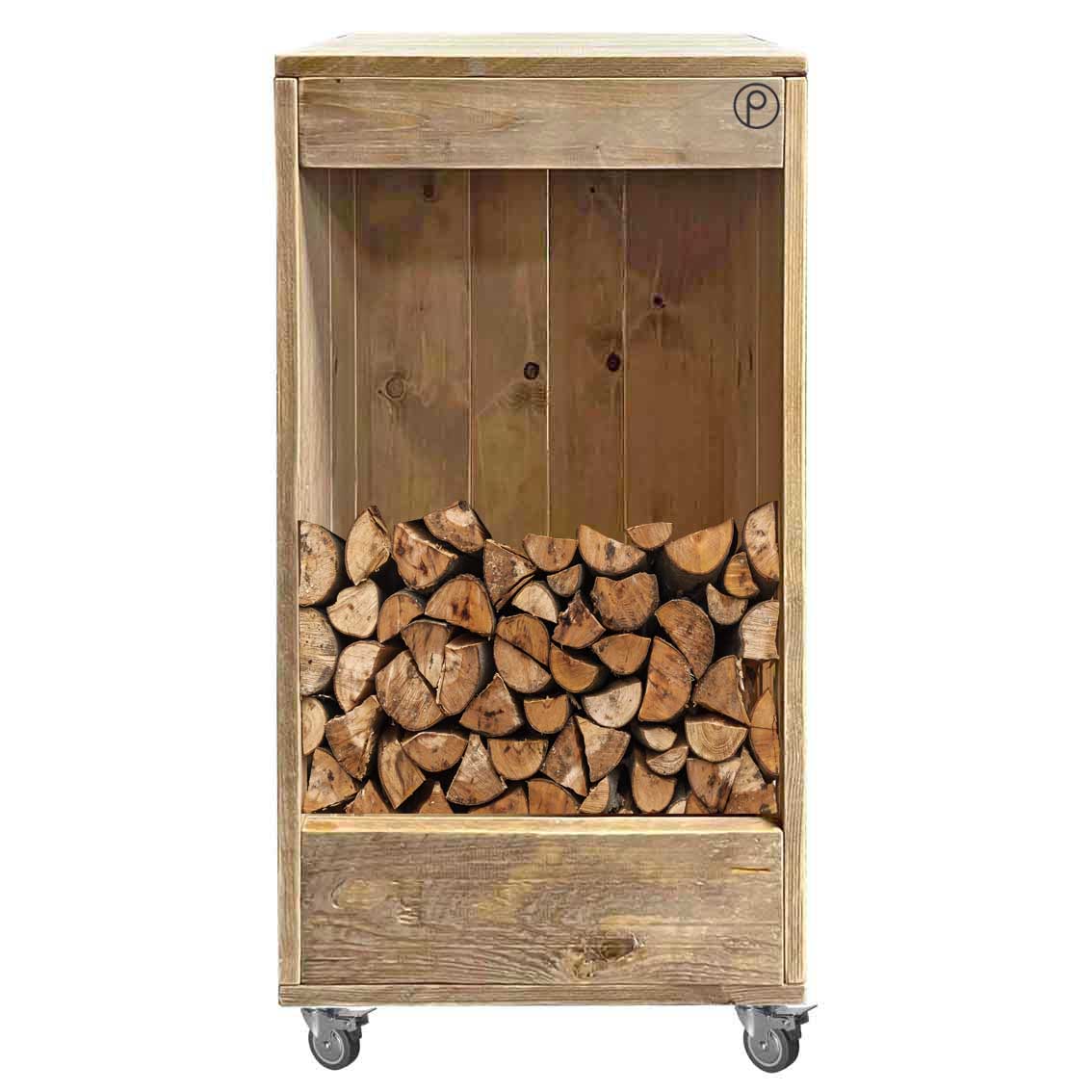 Bauholzmöbel Stil:  Brennholz-/ Kaminholzlager  "WOOD-STOCK"