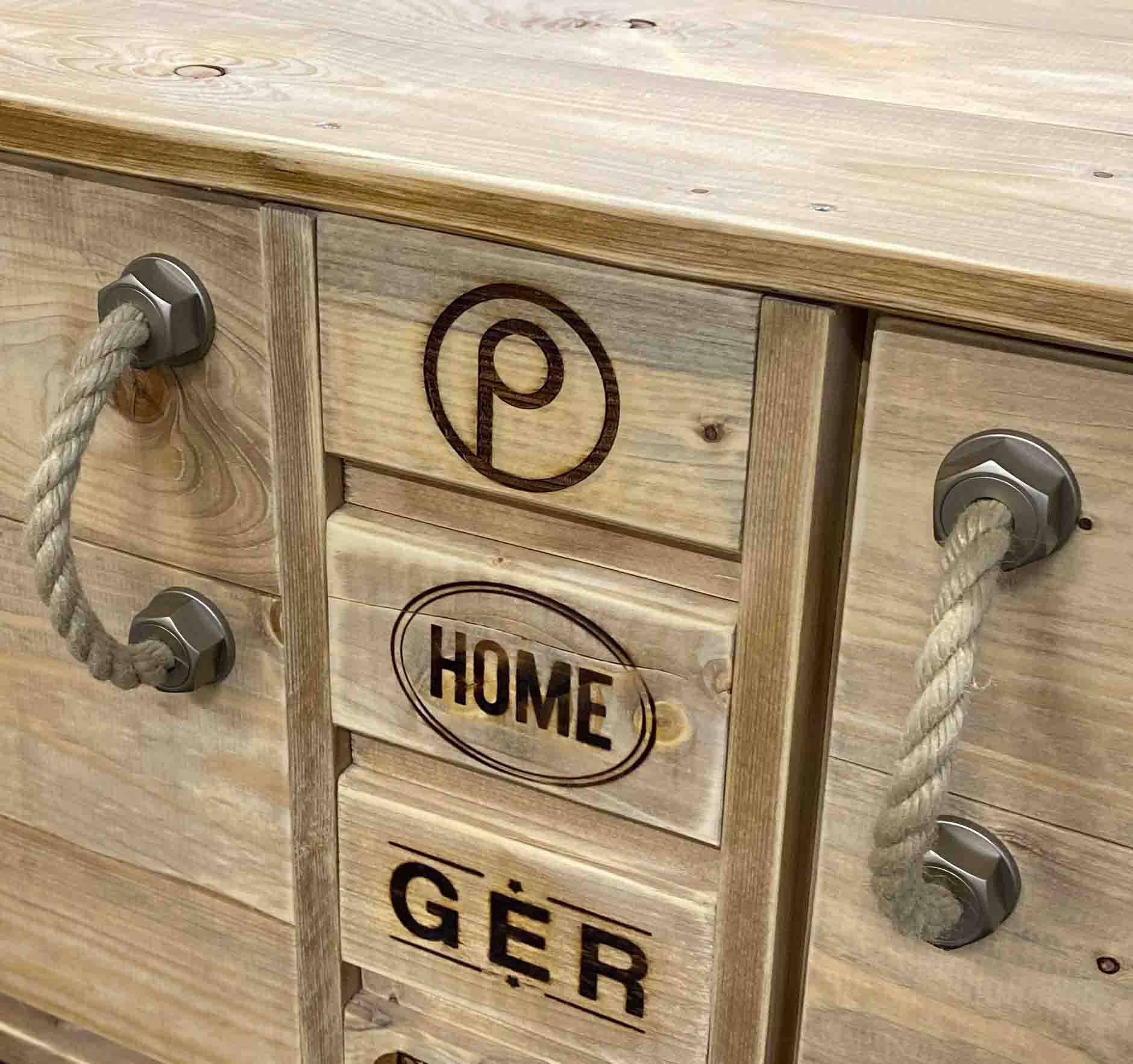 Palettenmöbel, Kommode - Sideboard - TV Board "SAN FRANCISCO"