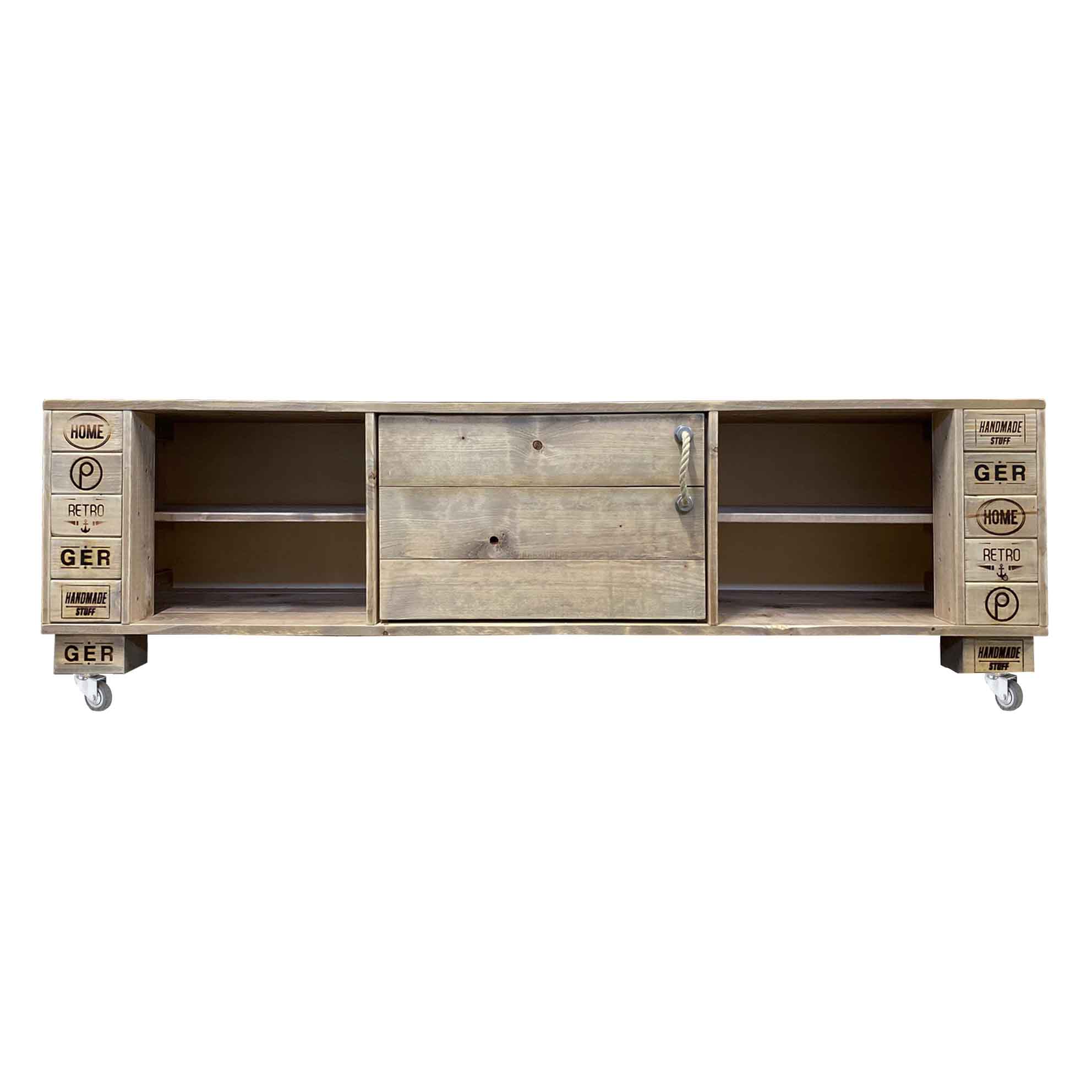 Palettenmöbel  Sideboard, Kommode, TV-Board "KAPALUA 198 cm"