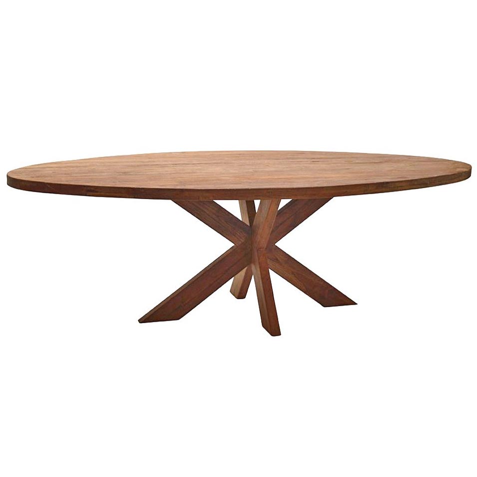 Ovaler Esstisch Teak-Holz "CASANITO" in 2 Größen